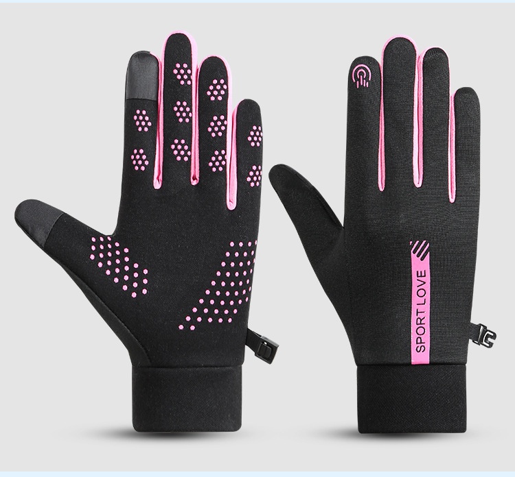 Gants chauds de sports d'hiver ActiveGo pour hommes et femmes, imperméables, doublés polaire, coupe-vent, résistants au froid, pour couples à cheval._voghion.com
