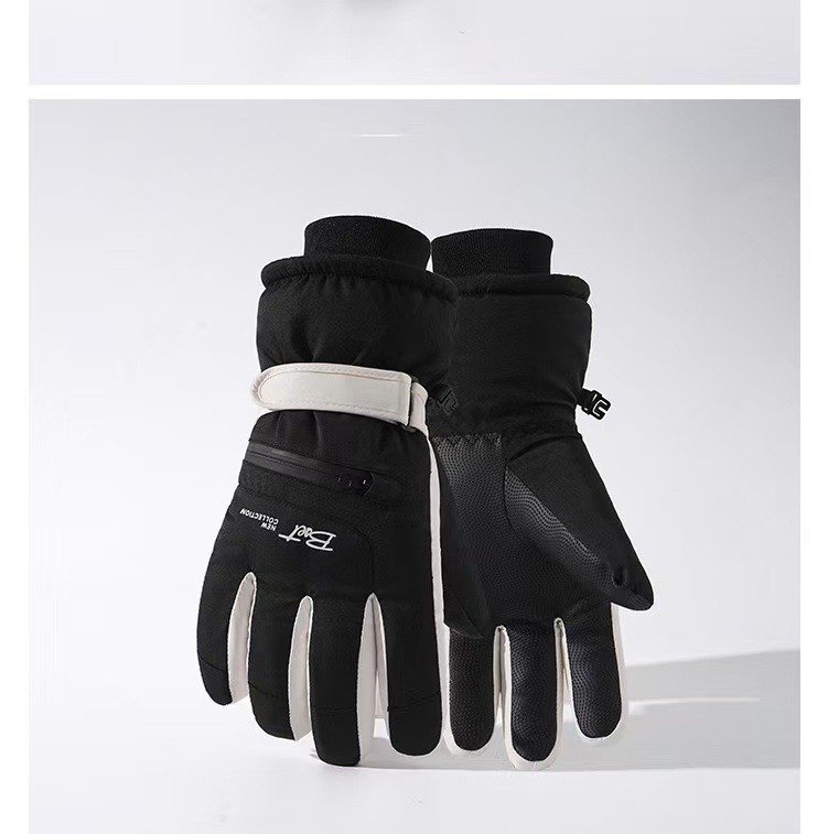ActiveGo Premium Ski Gloves For Women, Cycling Warm And Cold-Proof Riding Cotton Gloves, Touchscreen Windproof Outdoor Thickened_voghion.com