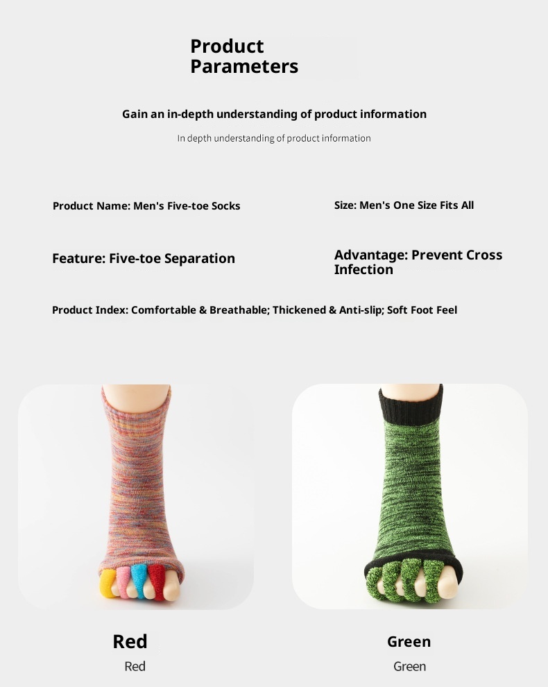 001 Cross-Border Japanese And Korean Style Separator Yoga For Women, Open Toe Socks, Corrective Thumb Valgus Five-Toe Socks_voghion.com