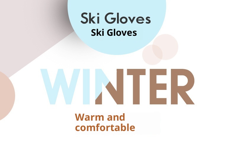 ActiveGo Winter Ski Gloves For Men, Touchscreen Motorcycle, Fleece Lined, Warm, Thickened, Waterproof, Windproof, Cold Resistant,_voghion.com