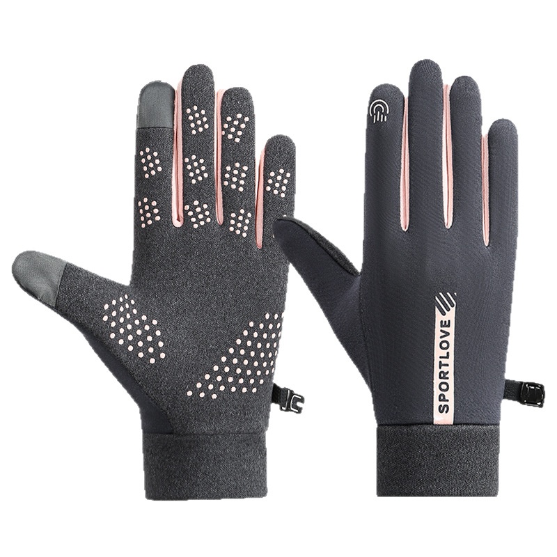 Gants chauds de sports d'hiver ActiveGo pour hommes et femmes, imperméables, doublés polaire, coupe-vent, résistants au froid, pour couples à cheval._voghion.com