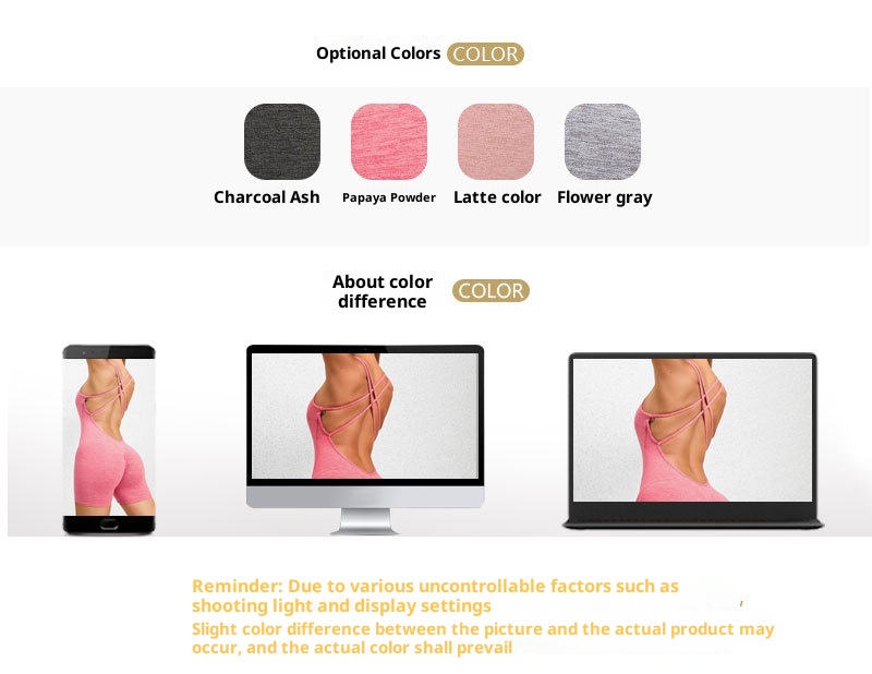 001 Europäischer und amerikanischer Verkaufsschlager: Neuer, sexy, rückenfreier Yoga-Fitnessanzug mit Hüftformung, schnelltrocknend und atmungsaktiv._voghion.com