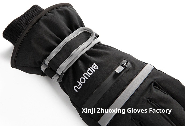 ActiveGo Cotton Gloves For Men And Women, Winter Warm Fleece-Lined Thickened Cycling Motorcycle Touchscreen Skiing Mountaineering_voghion.com