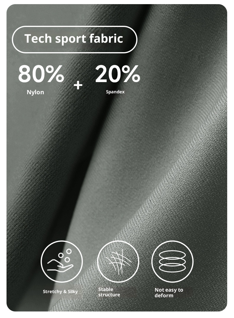 Pantaloni sportivi da corsa ad asciugatura rapida, traspiranti e aderenti, ad alta elasticità, da uomo, della serie Breathing, modello Naked Feel, 001, 31341_voghion.com