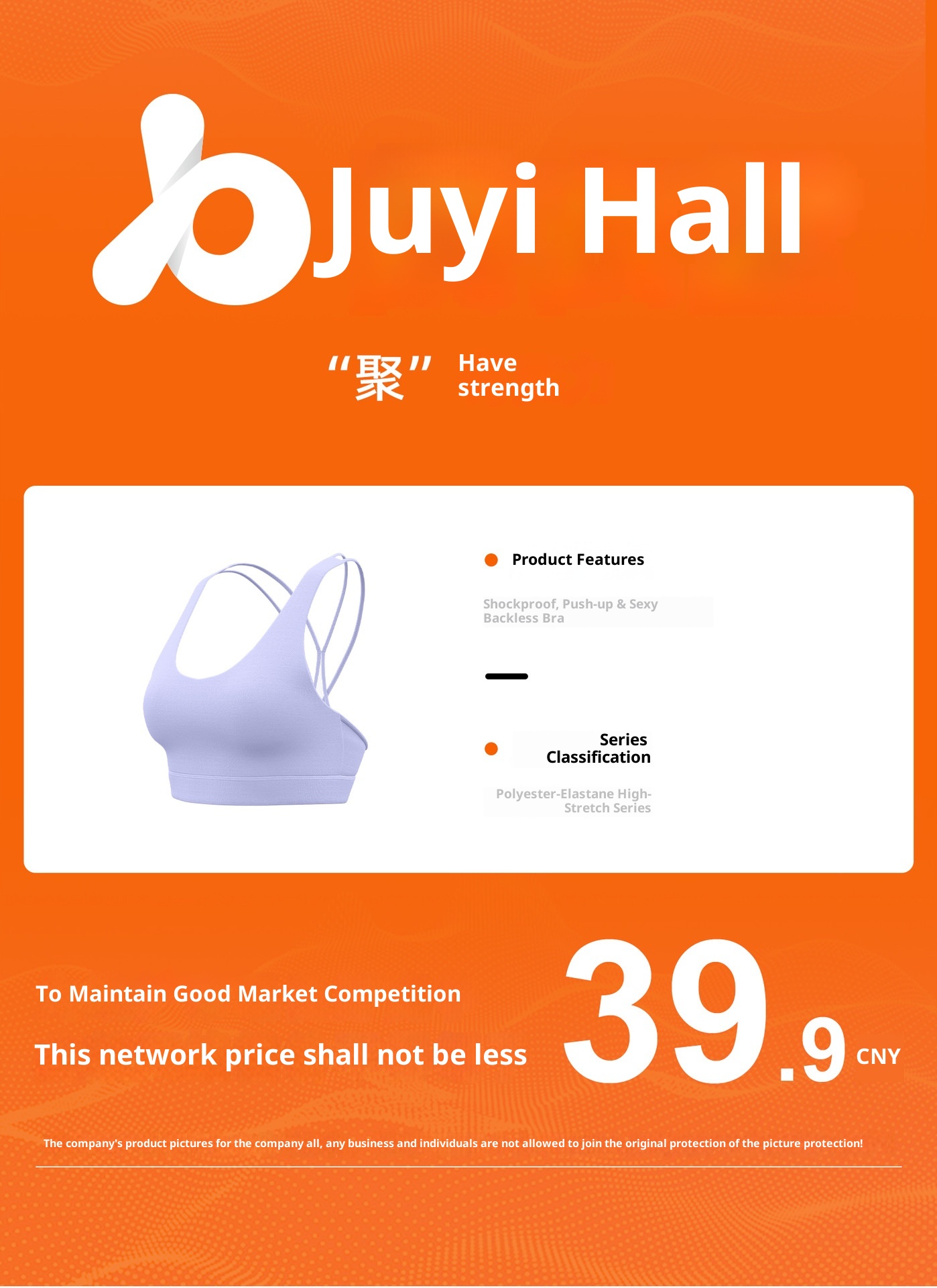 001 Juyitang Mesh Cross Sports Bra Beautiful Back Top High-Strength Shockproof Yoga Fitness Underwear For Women_voghion.com