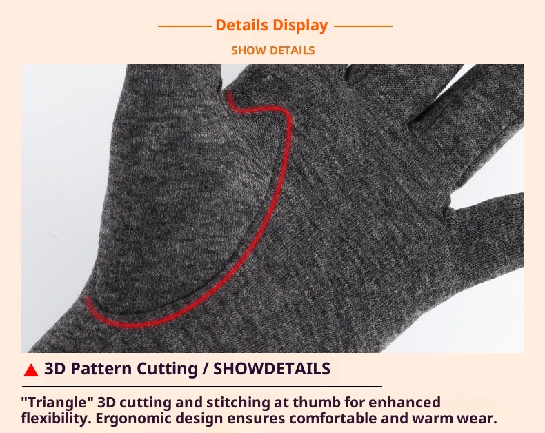ActiveGo Winter Koreaanse versie Fleece-gevoerde warme, niet-vallende fleece dames outdoor ski- en elektrische fietshandschoenen met touchscreen_voghion.com