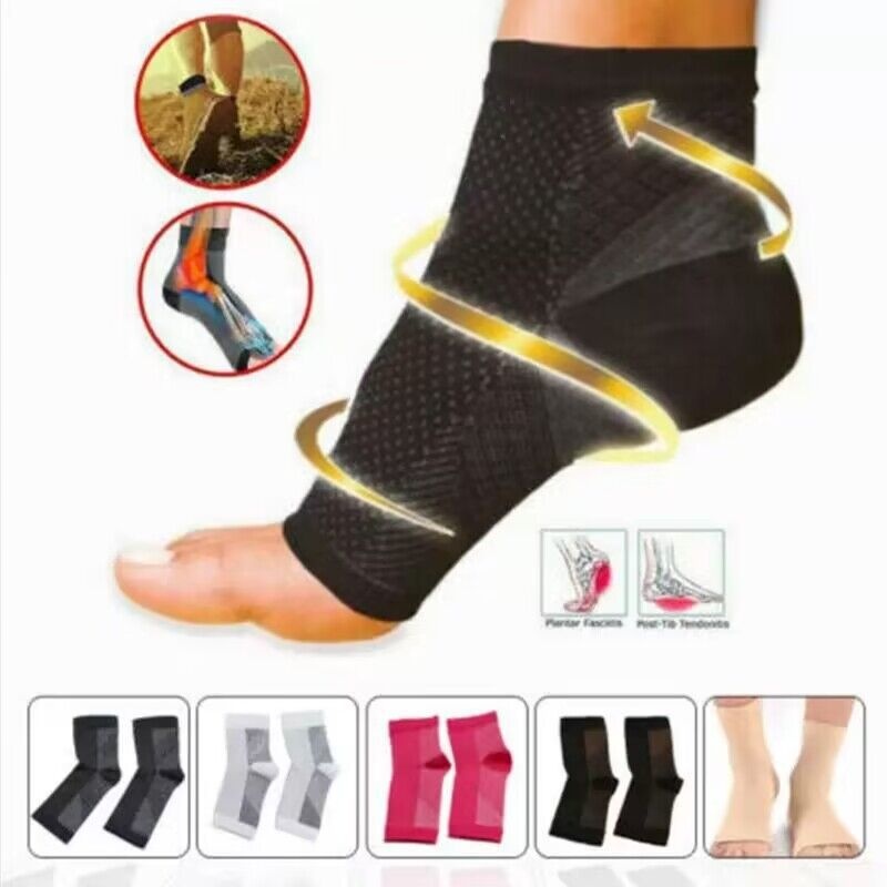 001 001 Calzini sportivi unisex per yoga, con punta aperta, maniche a compressione, protezione per i piedi nudi_voghion.com