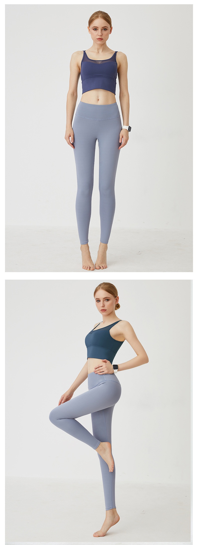 001 2025 New No Embarrassing Line Peach Hip Lift Tight High Waist Tummy Control Sports Naked Feel Yoga Pants For Women_voghion.com