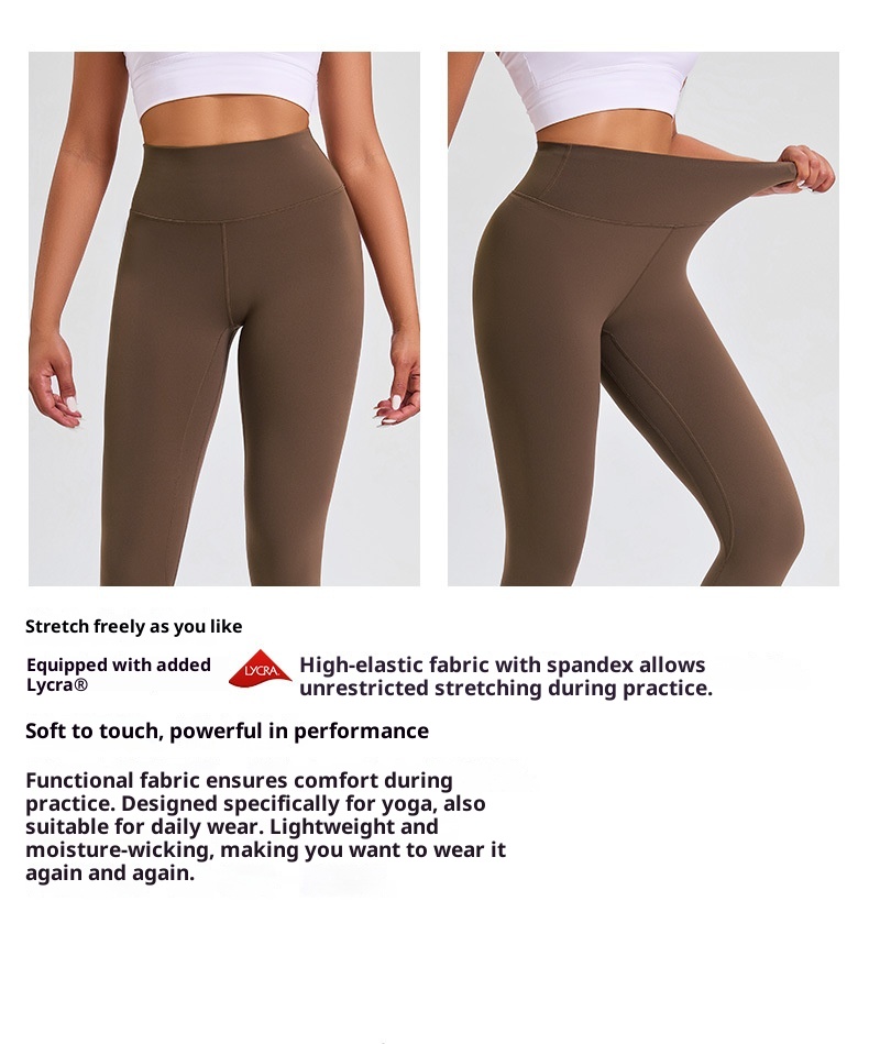 Legging de sport 001 en lycra spandex ultra-élastique effet mouillé, doux pour la peau, effet seconde peau, taille haute, effet push-up._voghion.com