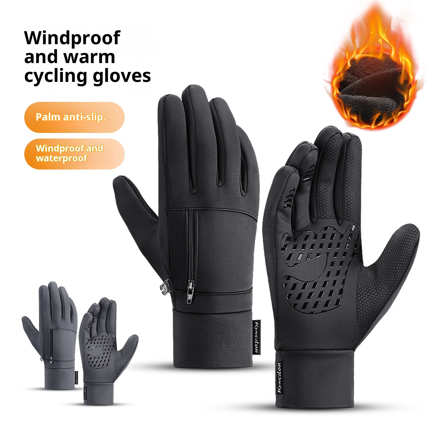ActiveGo Outdoor Autumn And Winter Warm Bicycle Riding Touch Screen Windproof Women's Ski Sports Gloves Wholesale_voghion.com