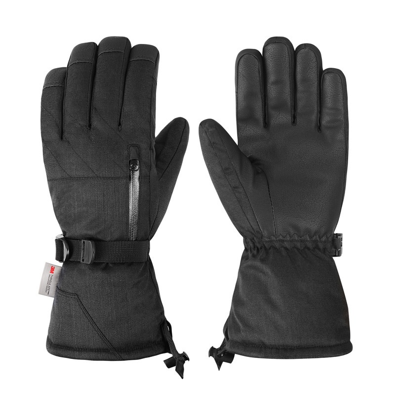 ActiveGo Winter Ski Gloves For Men, Touchscreen Motorcycle, Fleece Lined, Warm, Thickened, Waterproof, Windproof, Cold Resistant,_voghion.com