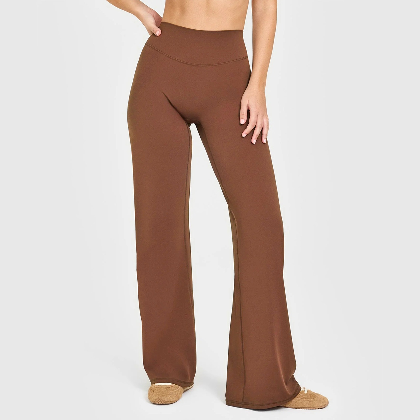 001 Cross-Border Barely There Peach Butt Long Straight High Waist Hip Lift Pilates Sports Fitness Quick-Dry Yoga Pants_voghion.com