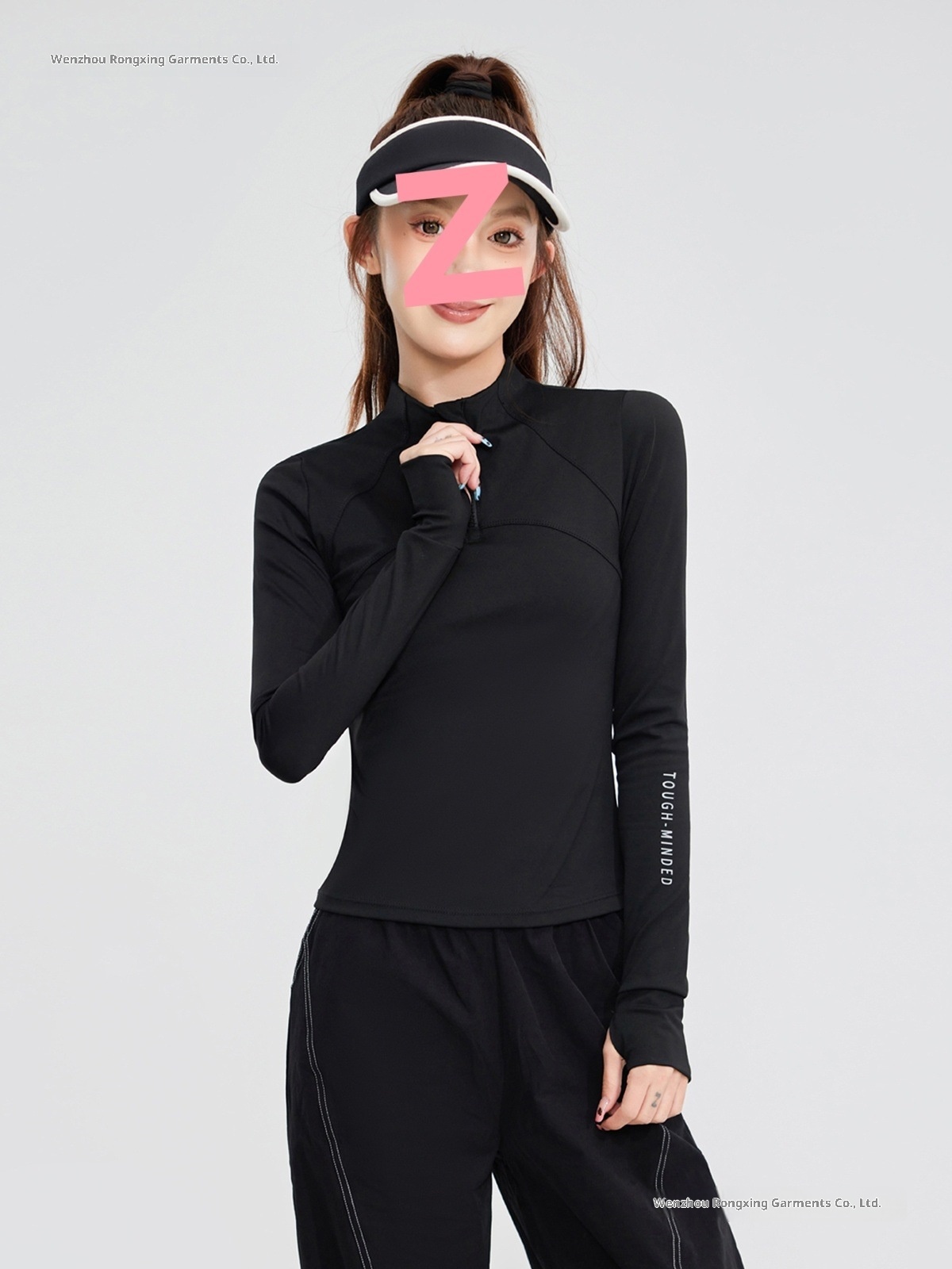 001 Outdoor Morning Sports Suit Women Long Sleeve Running Fitness Yoga Clothes 2025 Autumn New Quick Dry Marathon Top_voghion.com
