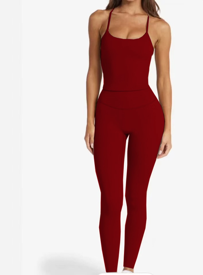 001 Foreign Trade Cross-Border Yoga Camisole For Women With Chest Pads, Fitness Vest, High Waist, Quick-Dry, Hip-Lifting,_voghion.com