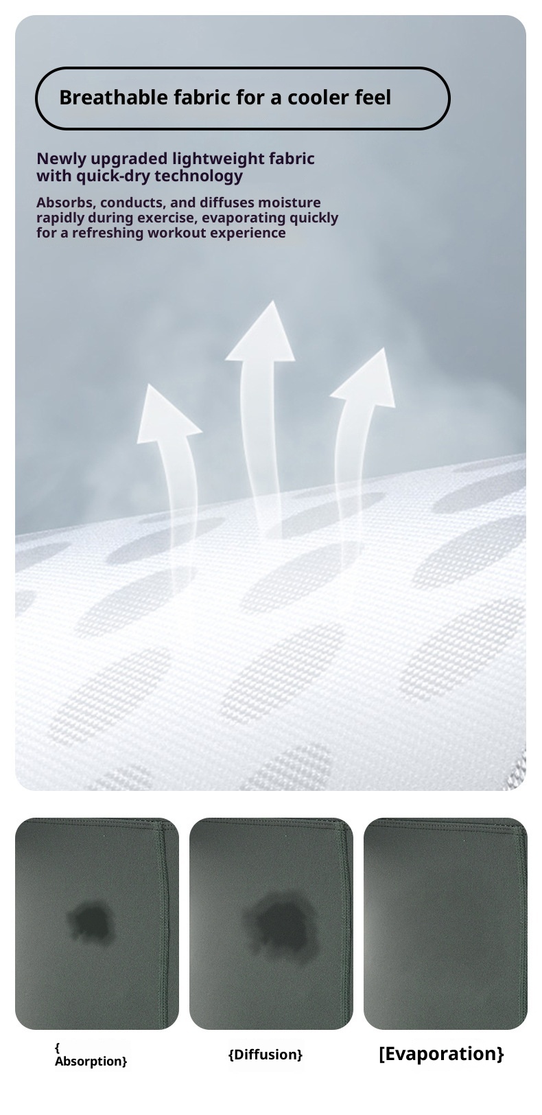 Pantaloni sportivi da corsa ad asciugatura rapida, traspiranti e aderenti, ad alta elasticità, da uomo, della serie Breathing, modello Naked Feel, 001, 31341_voghion.com