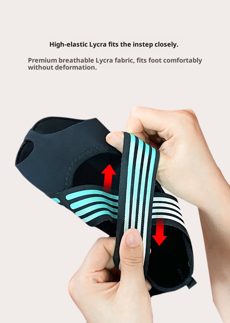 Chaussures de yoga d'intérieur professionnelles pour femmes, antidérapantes, en silicone, avec bout ouvert, idéales pour le Pilates d'été._voghion.com