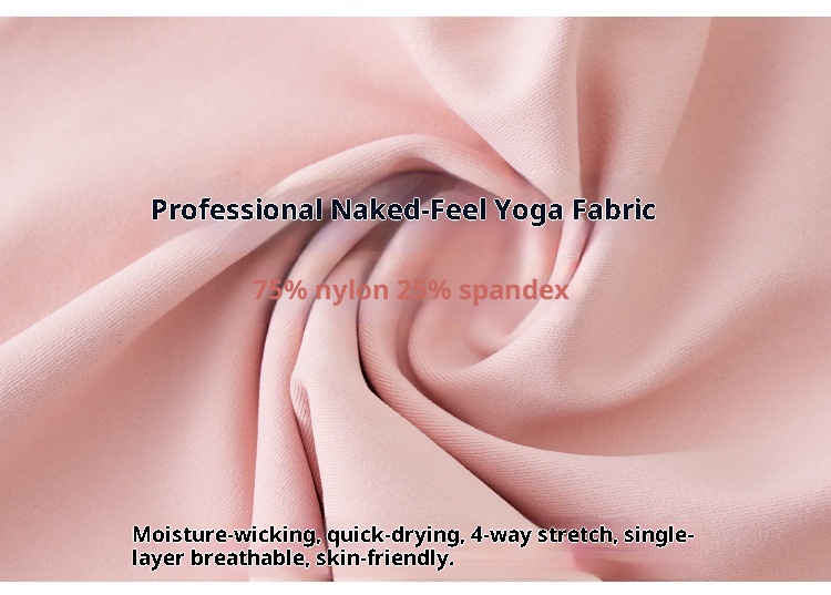 Legging de yoga Lulu Style couleur crème pour femme, effet seconde peau, taille haute, effet push-up, vêtement de sport moulant, sous-vêtement technique, séchage rapide_voghion.com