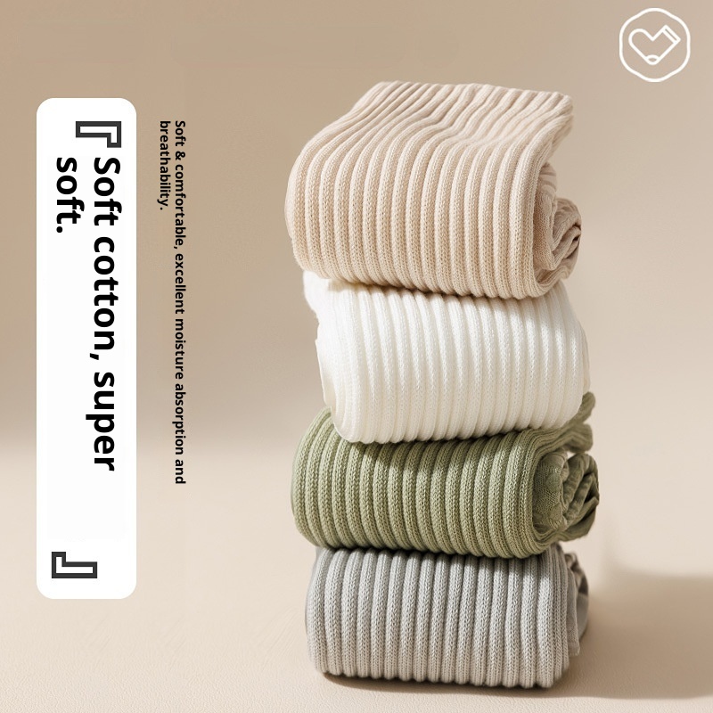 Chaussettes longues mi-mollet en coton antidérapant pour femme, idéales pour le sport, le fitness, le yoga et le pilates, automne-hiver. Pantalon requin._voghion.com