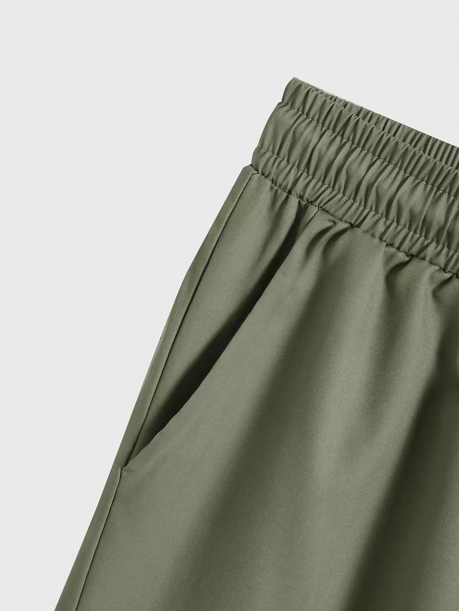 ActiveGo ActiveGo Europees en Amerikaans grensoverschrijdend Hawaiiaans nieuw pak met korte mouwen en gestreept strandshirt, tweedelige set voor heren_voghion.com