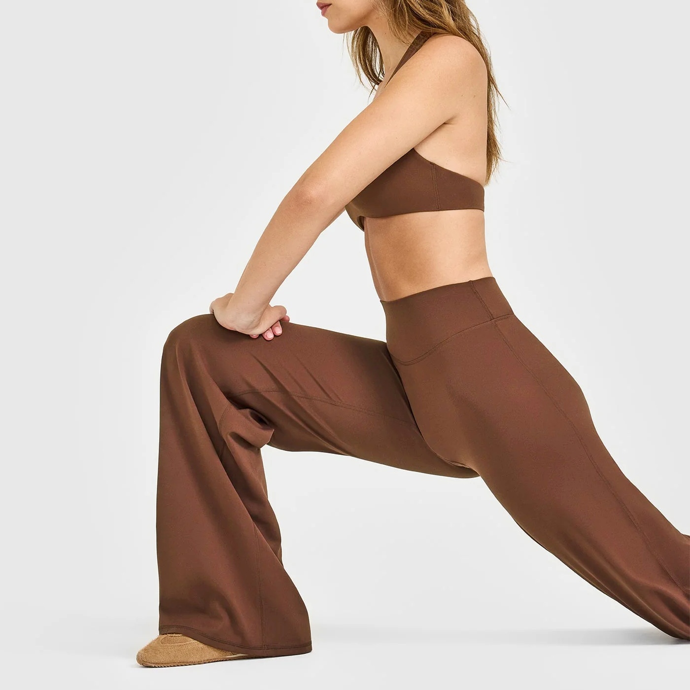 001 Cross-Border Barely There Peach Butt Long Straight High Waist Hip Lift Pilates Sports Fitness Quick-Dry Yoga Pants_voghion.com