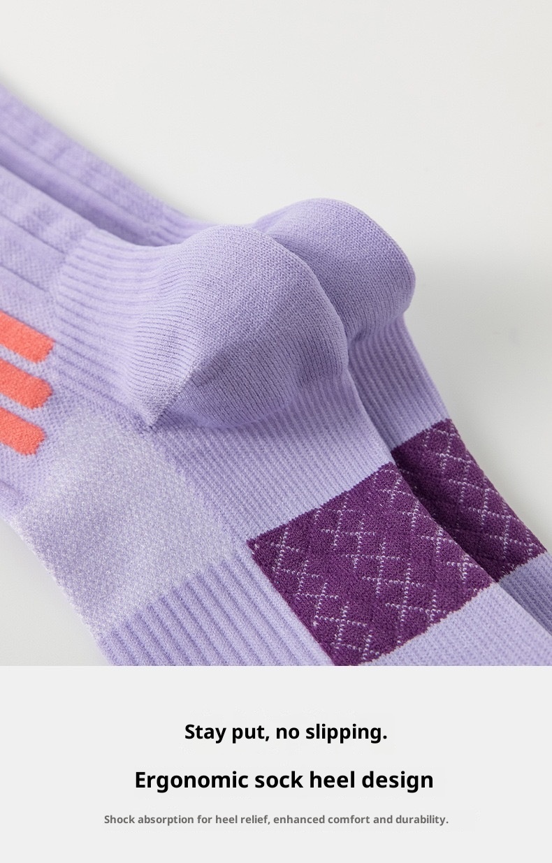 001 Calzini lunghi da donna a compressione con dopamina, per fitness, corsa, ciclismo, outdoor_voghion.com