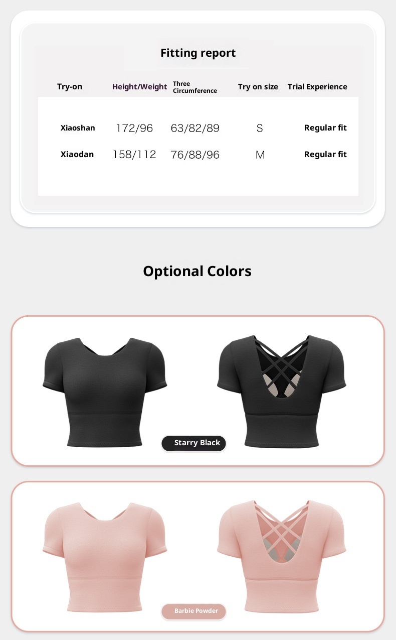 001 Juyitang Beauty Back Clothing Slimming Sports Top Naked Feel With Chest Pad Yoga Set Women_voghion.com