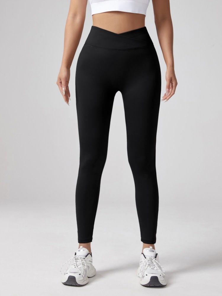 001 New Peach Hip Fitness For Women, Tight-Fitting, No Embarrassing Lines, Quick-Dry Sports Pants, High-Waisted,_voghion.com