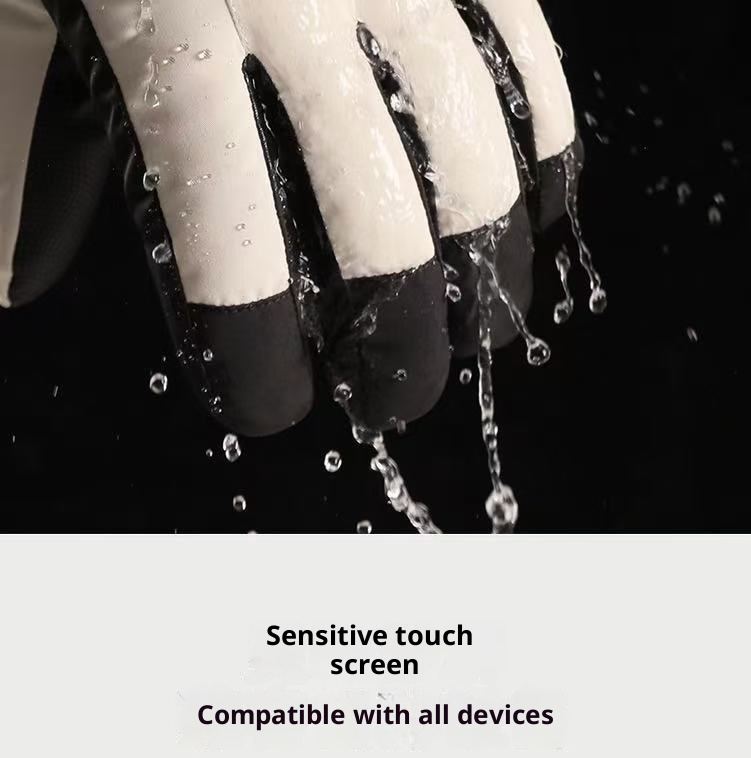 ActiveGo Wome's Witer Ski Gloves, Warm, Touchscree, Cold-Proof, Sow Play, Waterproof, Thickeed, Outdoor Ridig Gloves For_voghion.com