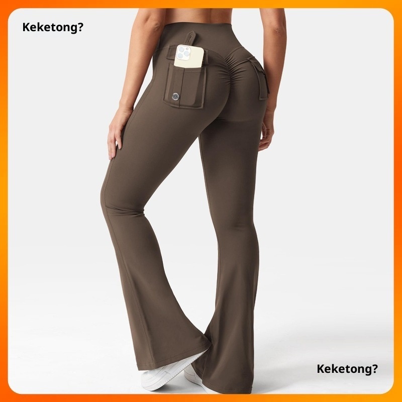 001 ✅Pantaloni da yoga con tasche, nuovi da lavoro, elastici, vita alta, sollevamento fianchi, aderenti, sensazione di nudità, ad asciugatura rapida, sportivi_voghion.com