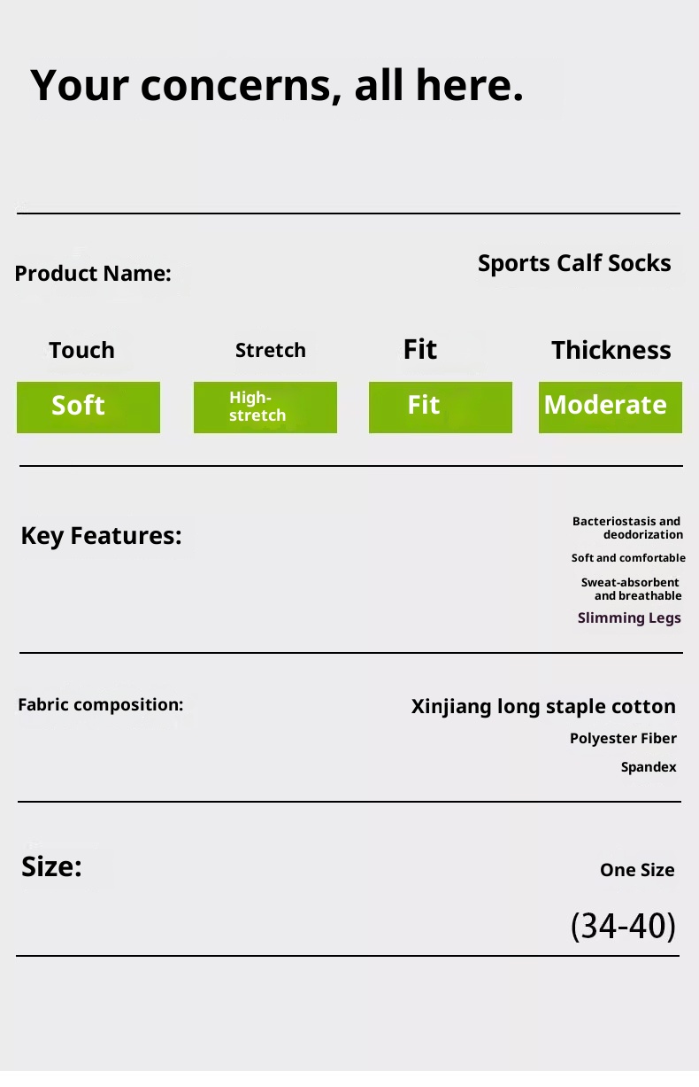 Chaussettes de sport Yoga Micro pour femmes, idéales pour le fitness et le cyclisme, avec maintien vertical du mollet et design rayé amincissant._voghion.com