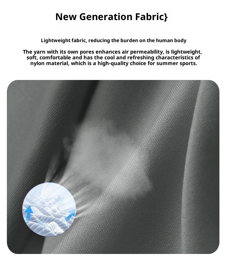 Pantaloni sportivi da corsa ad asciugatura rapida, traspiranti e aderenti, ad alta elasticità, da uomo, della serie Breathing, modello Naked Feel, 001, 31341_voghion.com