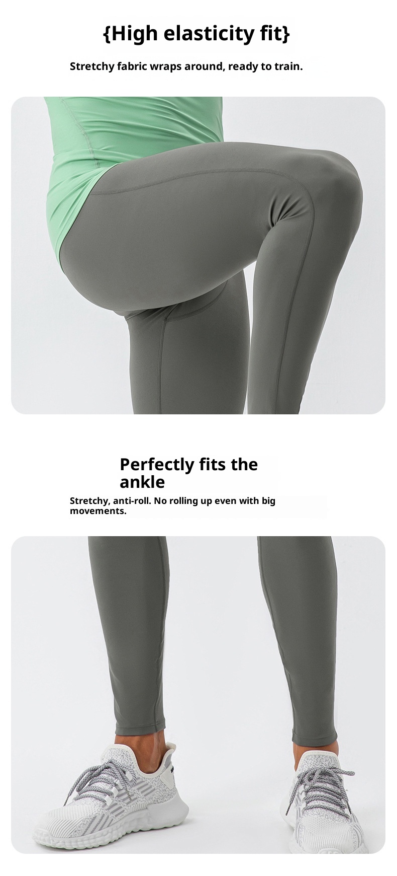 Pantaloni sportivi da corsa ad asciugatura rapida, traspiranti e aderenti, ad alta elasticità, da uomo, della serie Breathing, modello Naked Feel, 001, 31341_voghion.com