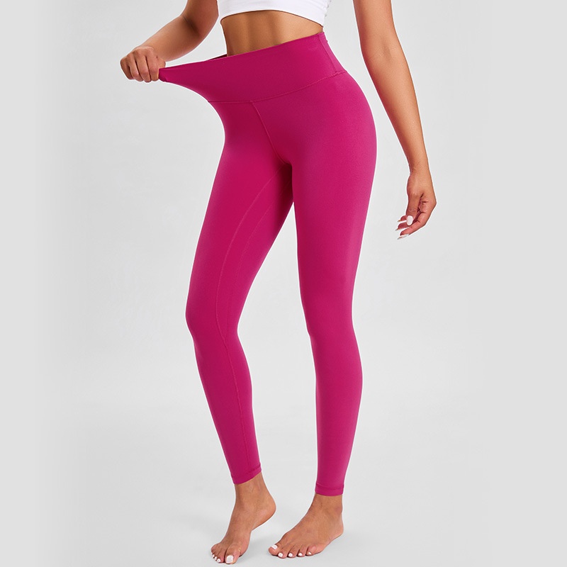 Legging de sport 001 en lycra spandex ultra-élastique effet mouillé, doux pour la peau, effet seconde peau, taille haute, effet push-up._voghion.com
