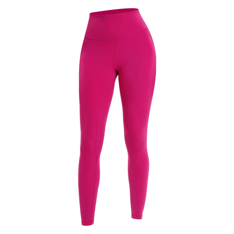 Legging de sport 001 en lycra spandex ultra-élastique effet mouillé, doux pour la peau, effet seconde peau, taille haute, effet push-up._voghion.com