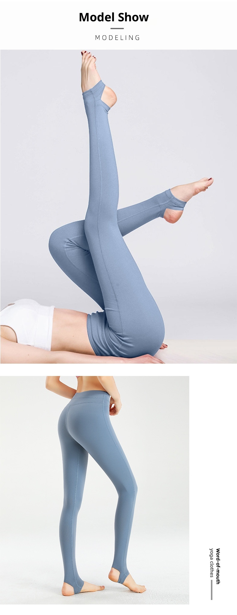 001 Yoga Pants For Women Winter High Waist Hip Lift Bare Sensation Professional Tummy Control Slimming Sports Fitness Footed_voghion.com