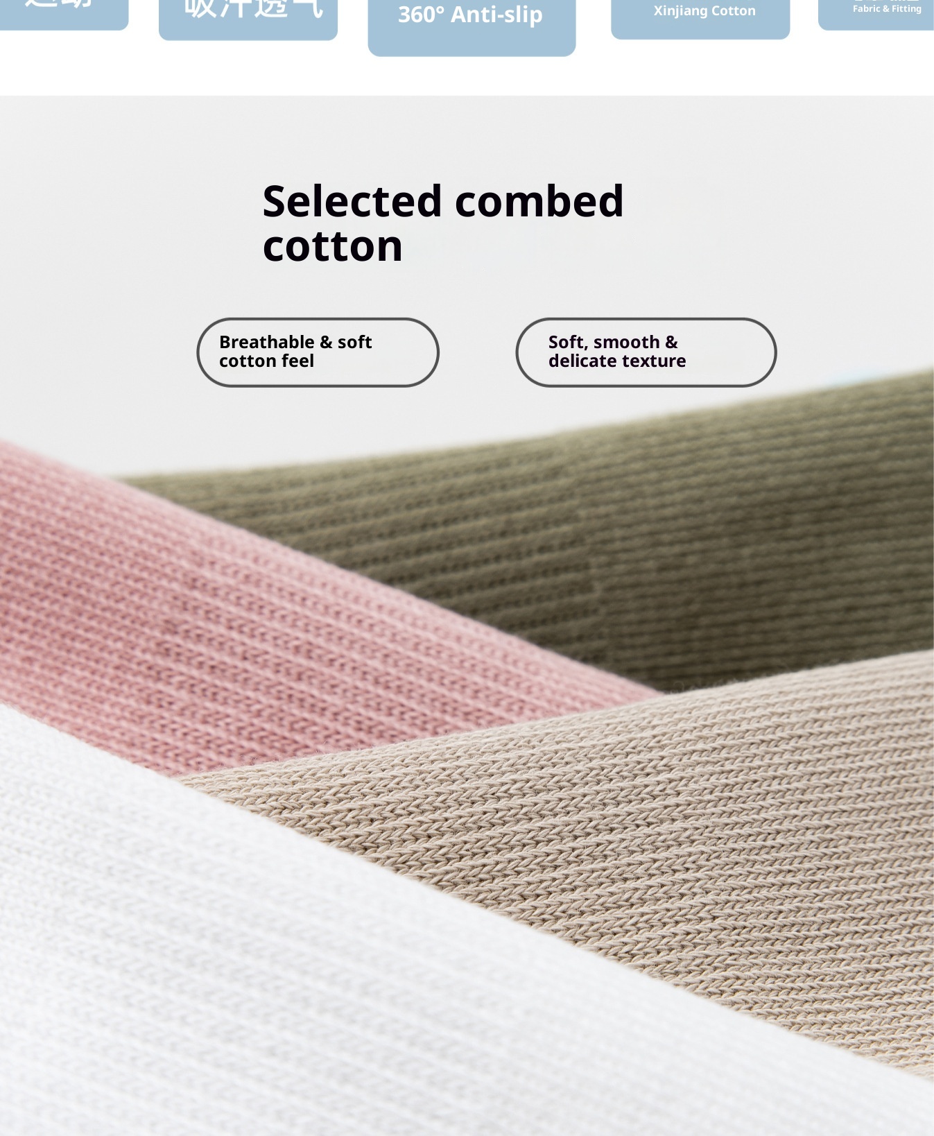 Chaussettes de yoga professionnelles pour femmes, automne et hiver, en silicone antidérapant, idéales pour le sport, le fitness, la danse et le Pilates._voghion.com