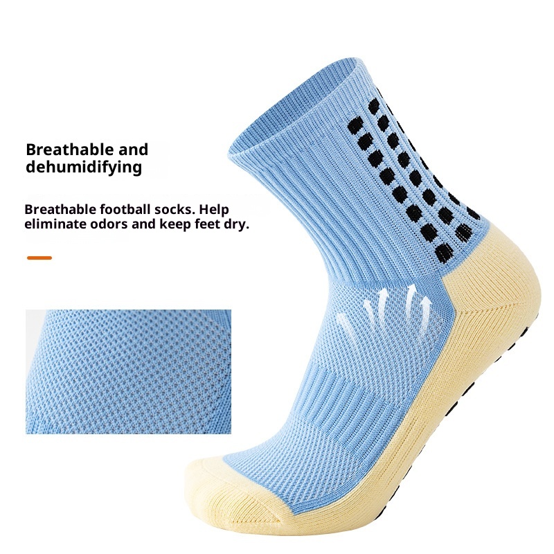 001 Professional Training And Competition Soccer With Adhesive Pads, Thickened Towel Bottom, Non-Slip, Unisex Sports Yoga_voghion.com