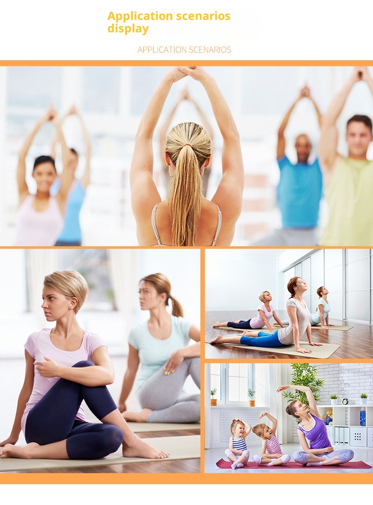 Chaussettes de yoga d'hiver 001 pour femmes, antidérapantes et respirantes, chaudes et confortables, en coton, avec picots adhésifs. Idéales pour le sport et les loisirs._voghion.com