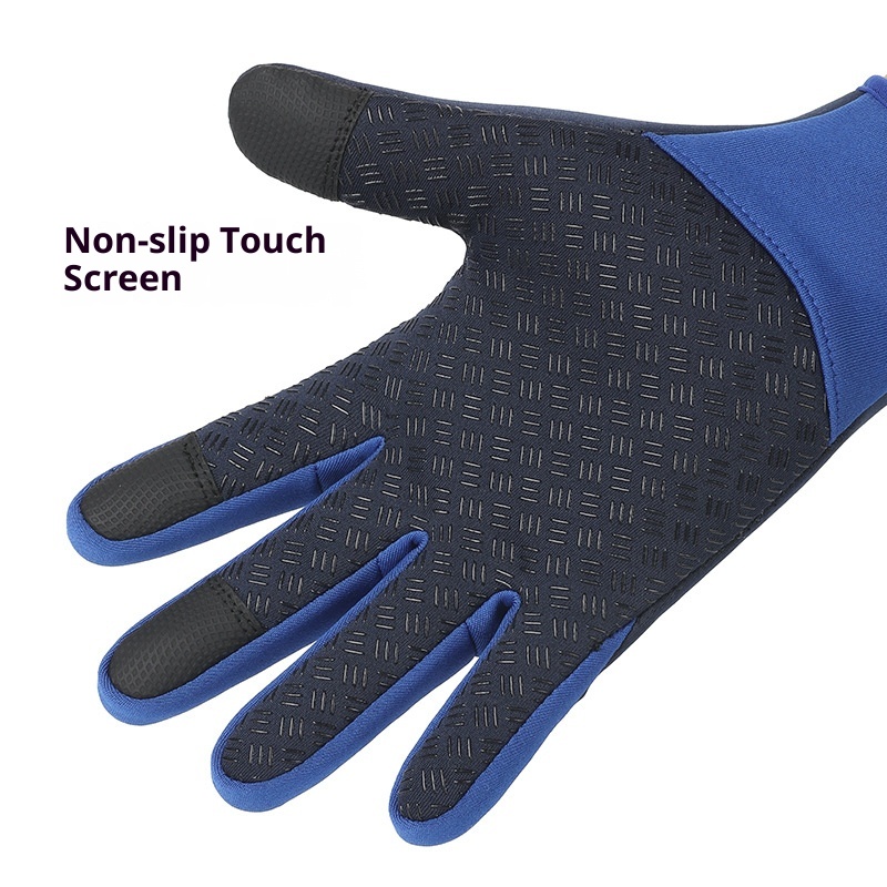 ActiveGo Outdoor Waterproof Winter Touch Screen Men And Women Windproof Riding Zipper Sports Plus Velvet Mountaineering Skiing_voghion.com