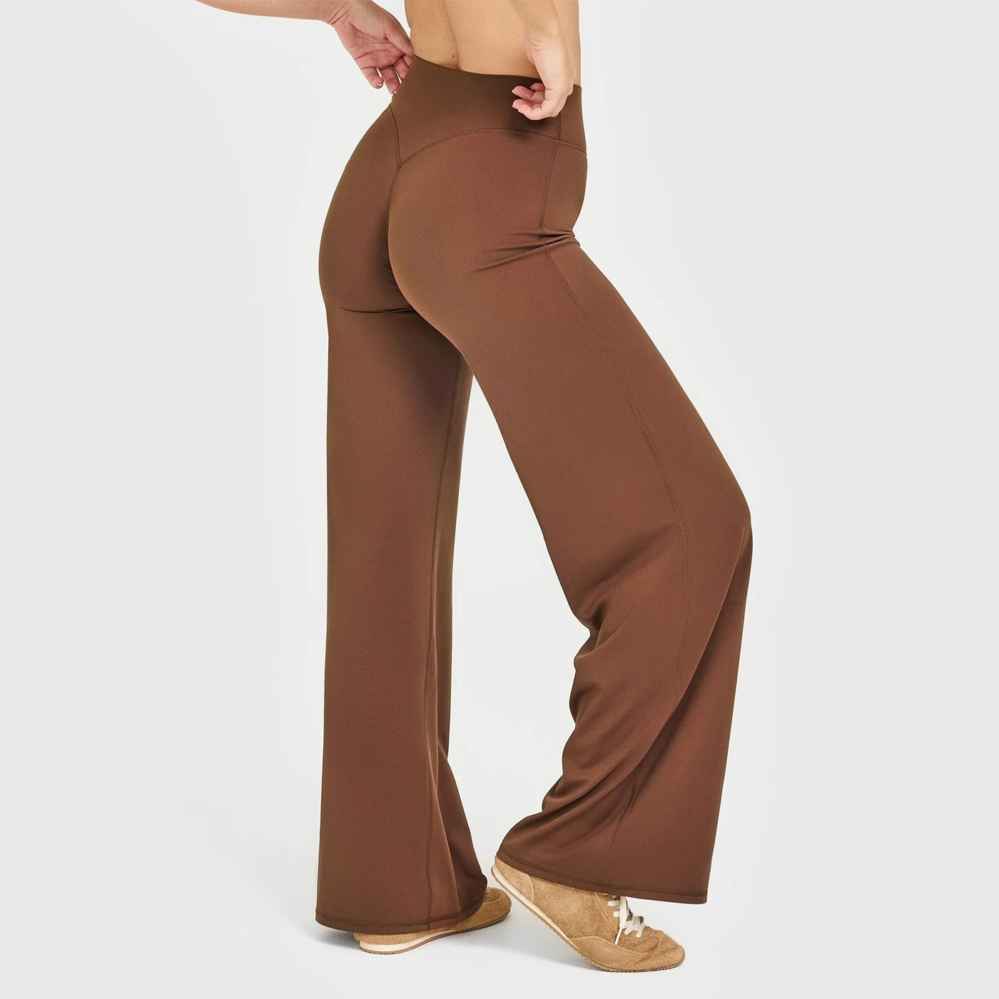 001 Cross-Border Barely There Peach Butt Long Straight High Waist Hip Lift Pilates Sports Fitness Quick-Dry Yoga Pants_voghion.com