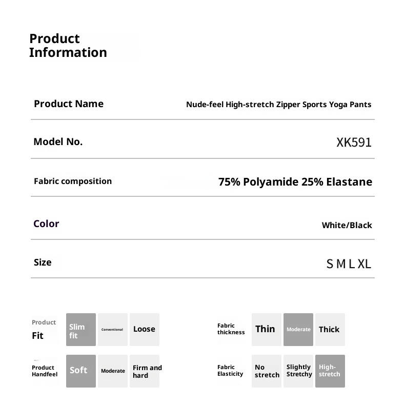 001 Pantaloni fitness con cerniera a vita alta transfrontalieri per donna, pantaloni da yoga ad asciugatura rapida, snellenti e per il sollevamento dei glutei, per sport all'aria aperta_voghion.com