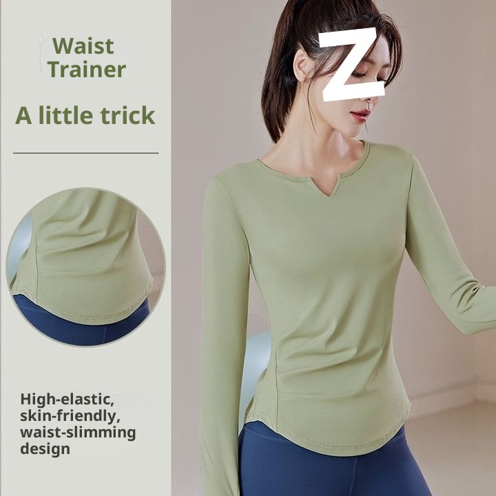 001 2025 Autumn Winter New Women's Yoga Clothing Running Training Professional Quick-Dry Plus Size Sports Fitness Long_voghion.com