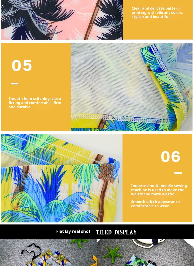 001 Anti-Peinlichkeits-Badehose, Boxershorts, bedruckt, Herren-Badehose, Kokosnuss-Tr, Badehose für Erwachsene, Fabrikdirektverkauf_voghion.com