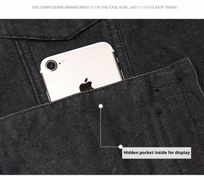 ActiveGo ActiveGo Men's Denim 2023 Spring And Autumn American Style Trendy Retro Coat Embroidered Jacket Versatile Top_voghion.com