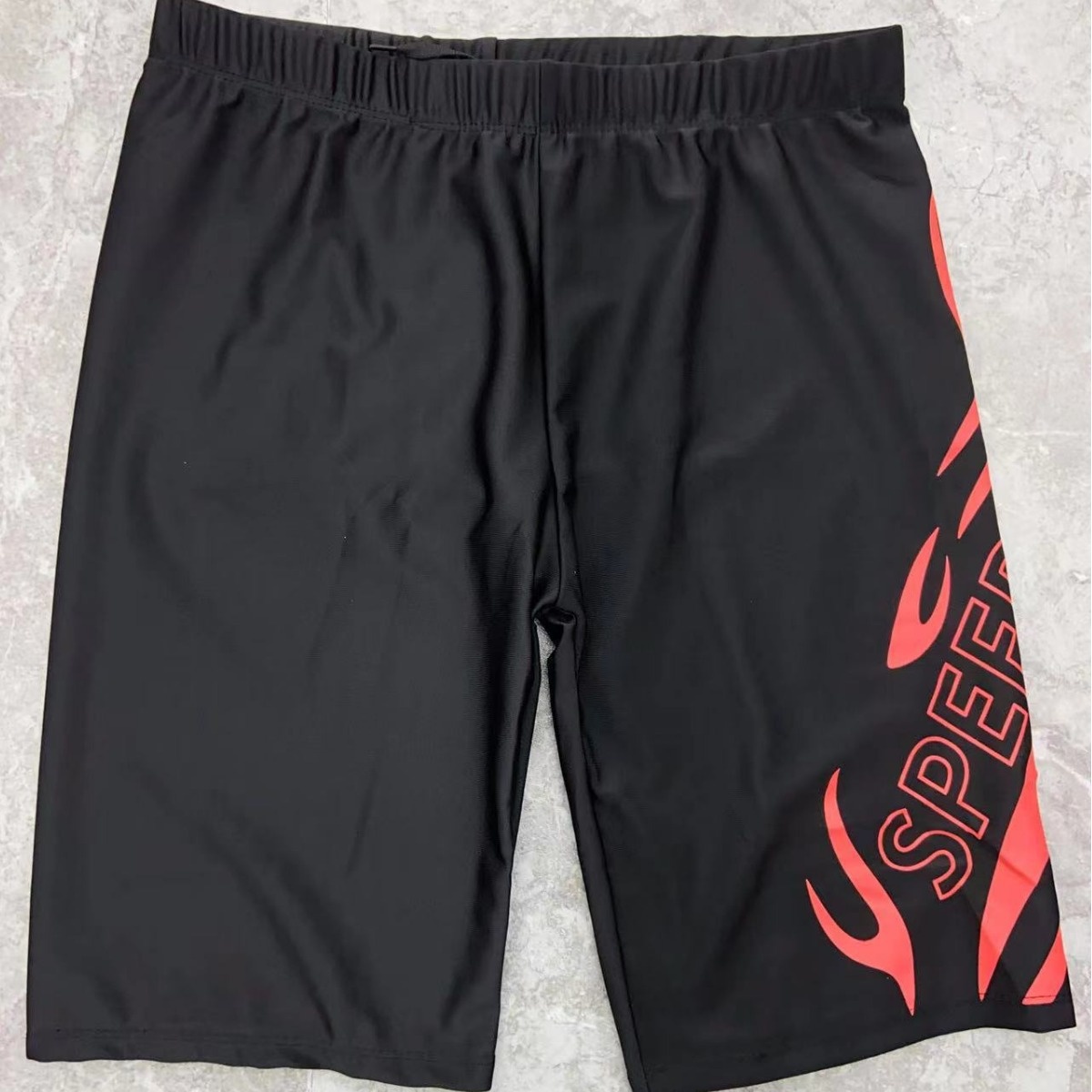 001 Bequeme Boxershorts für Erwachsene in Übergröße, Fünf-Punkt-Design, Badehose mit Blumenmuster für Herren_voghion.com