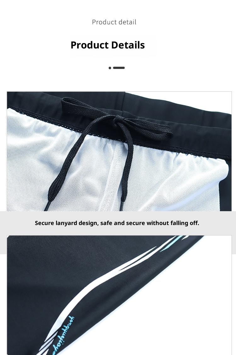 001 Fünf-Punkte-Shorts Anti-Peinlichkeits-Boxershorts Modische Herren-Profi-Badehose, schnelltrocknend, atmungsaktiv, für Strand, Spa und Badebekleidung_voghion.com