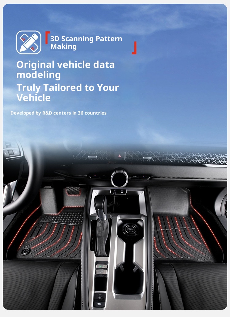 Xiaodeng TPE-Autofußmatten, passgenau für Mercedes E-Klasse W213 (2017–2023)_voghion.com