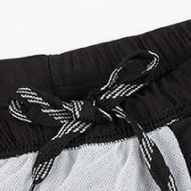 001 Badehose mit farblich abgesetztem Design, lockere Boxershorts für Herren, bequeme Urlaubsshorts für Erwachsene, ideal für heiße Quellen und Strände._voghion.com