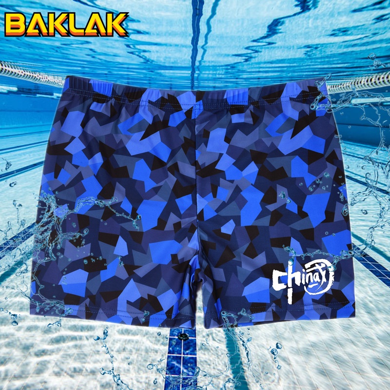 001 National Trend Neue Herren-Badehose in Übergröße mit Print, Boxershorts, schnelltrocknend, professionell_voghion.com