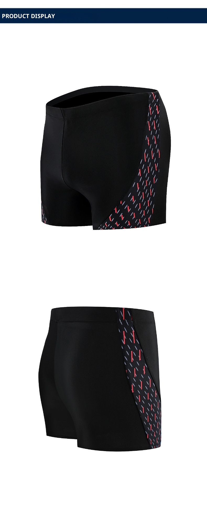 001 New Professional Training Student Adult Association Special Winter Swimming Hot Spring Swim Trunks Plus Size Swimwear_voghion.com